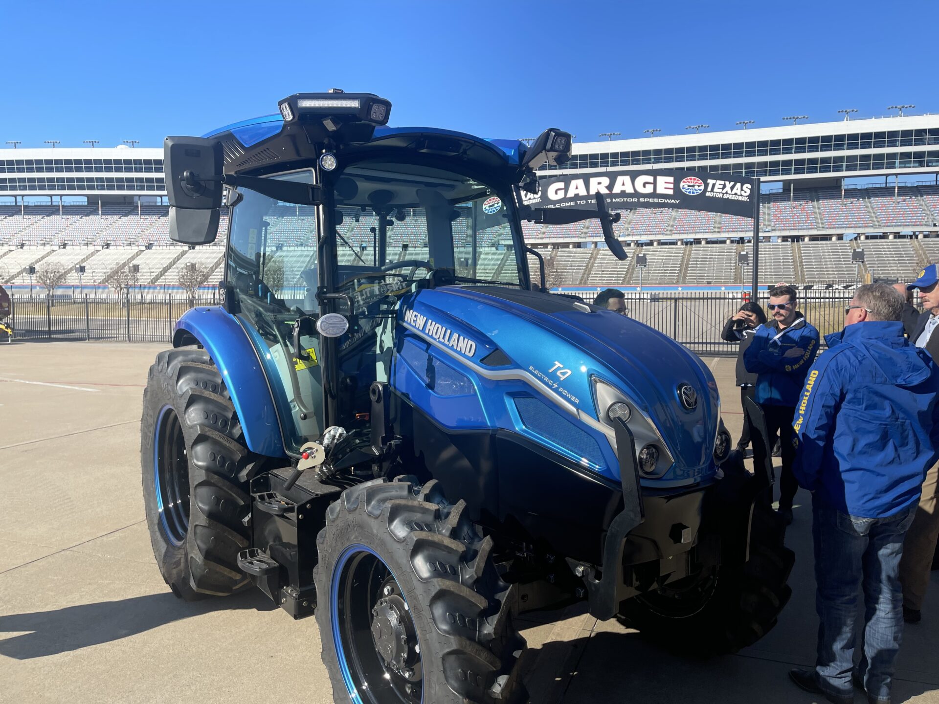 Front Left of T4 Electric Tractor 