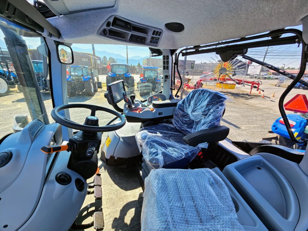 Cab Inside of New Holland T6