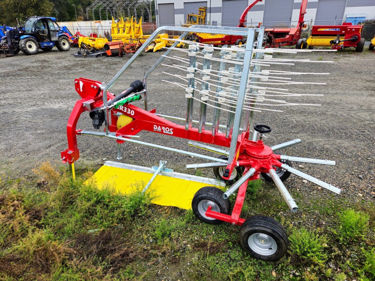 Belro Versatile Rake Daros Rotary Rake | Heavy Duty Equipment Supplier in BC