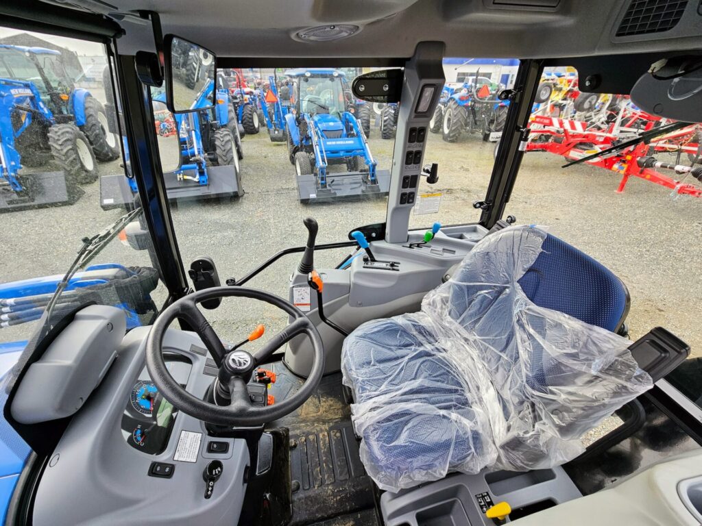 Cab of New Holland Boomer 45