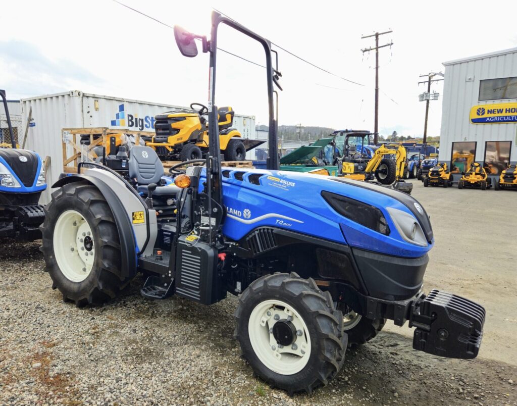 Front Left of New Holland T4.80V