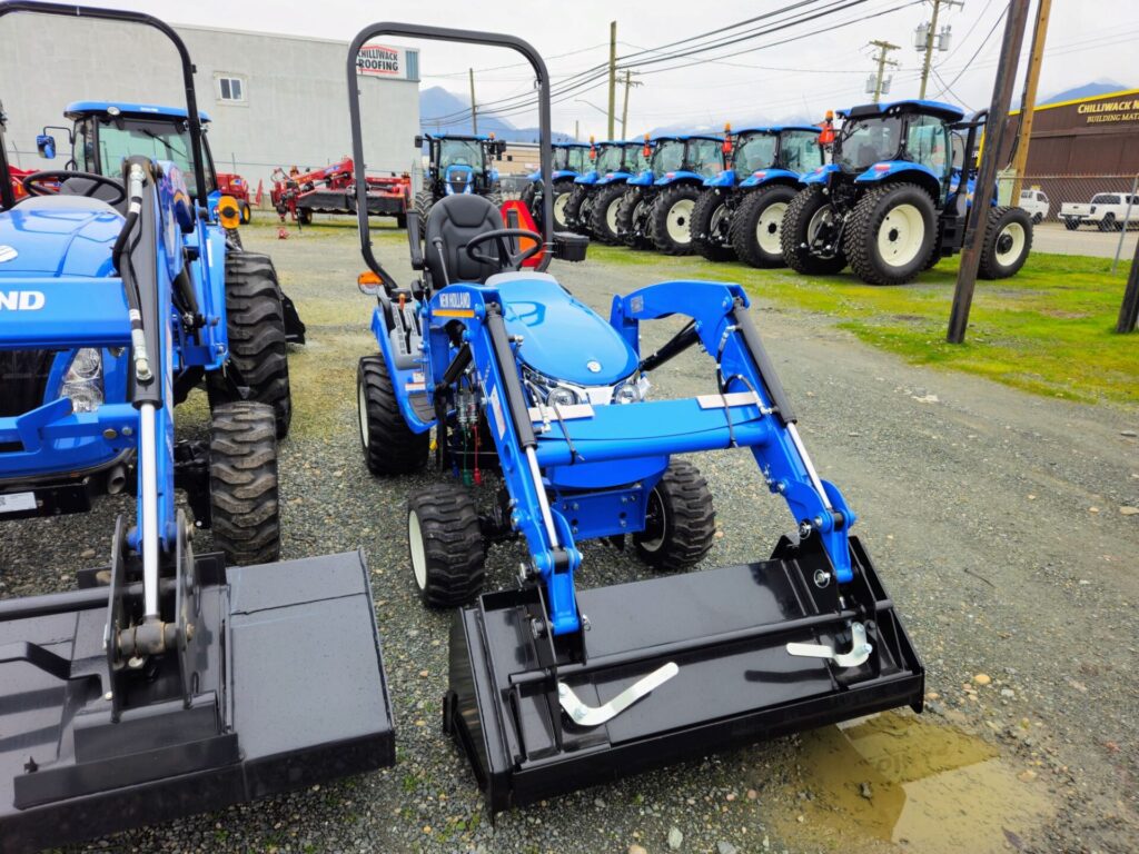 Front of New Holland Workmaster 25S
