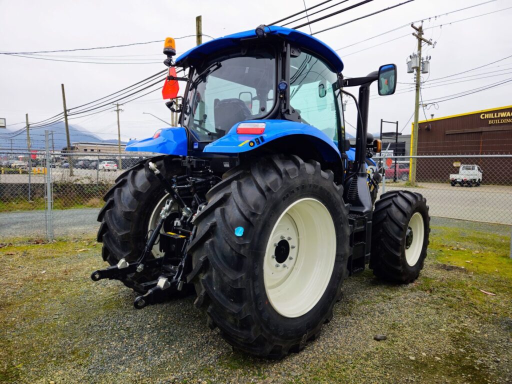 Rear of New Holland T6.180 Tractor