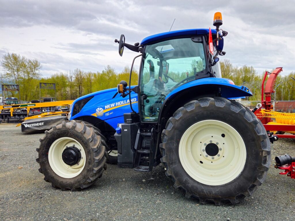 Side of New Holland T6.180