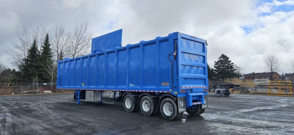 Deloupe Recycling and Refuse Trailer