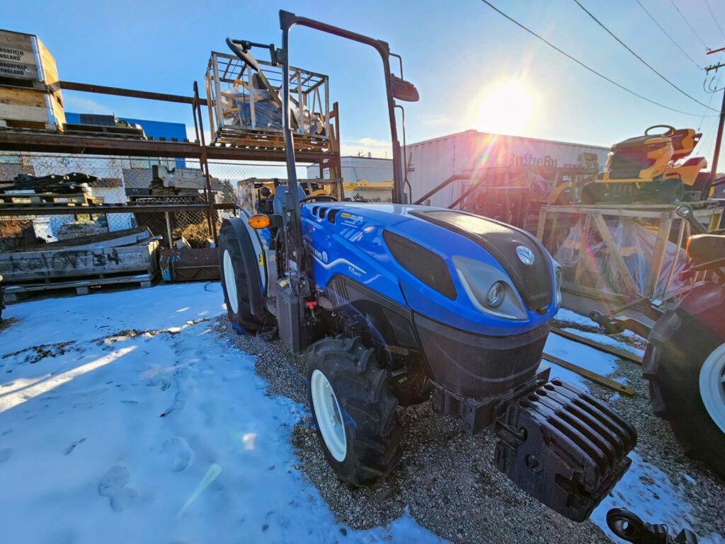 Front left of New Holland T4.80V