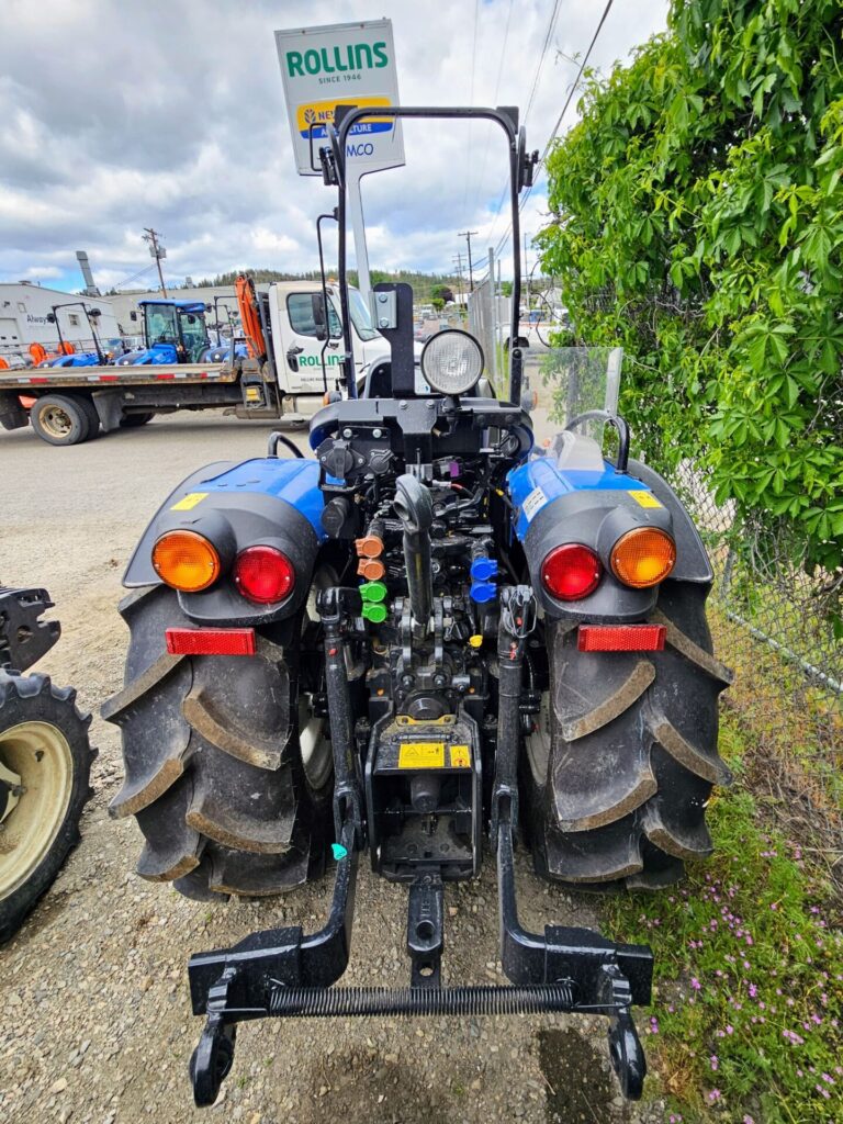 Rear of New Holland T4.80V