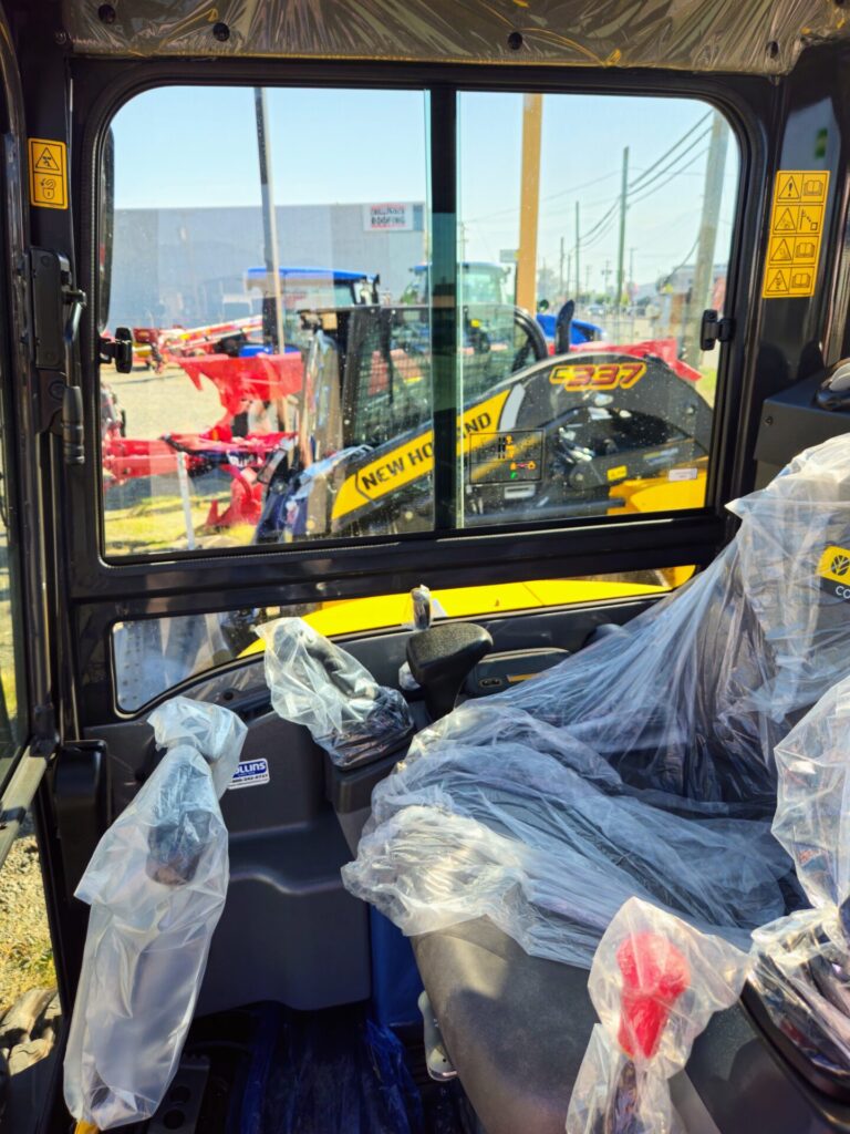 Cab of New Holland E37C