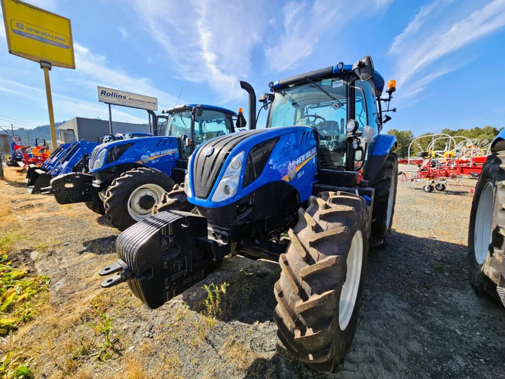 Front Left of New Holland T6.145