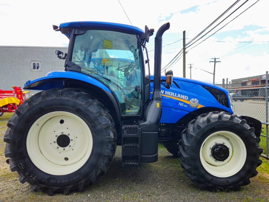 Side of New Holland T6.145