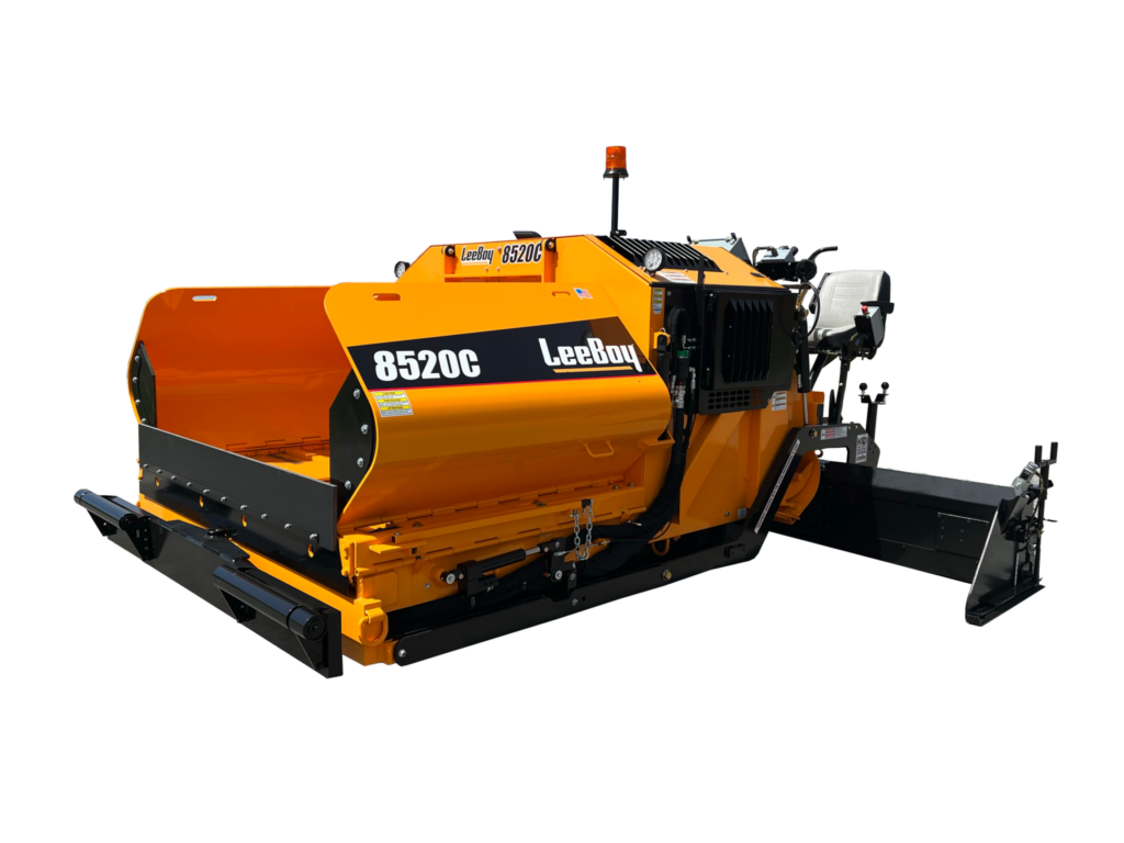 Front Side of LeeBoy 8520C Paver