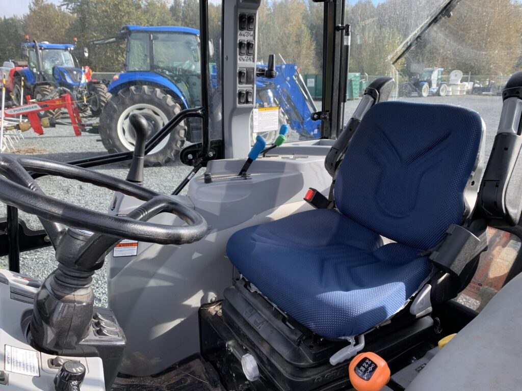 Cab of New Holland Tractor