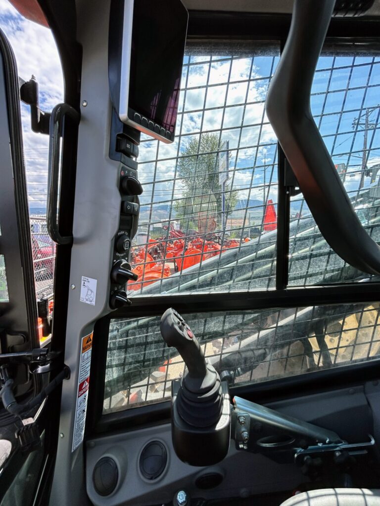 Console of New Holland L328 Skid Steer