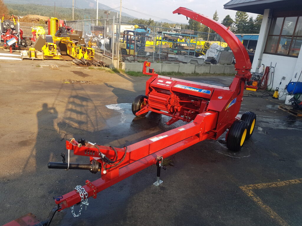 Front Right of New Holland Harvester