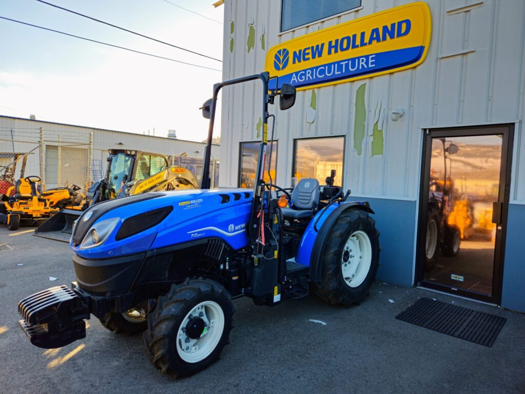 Front Left of New Holland T4.80V Kelowna