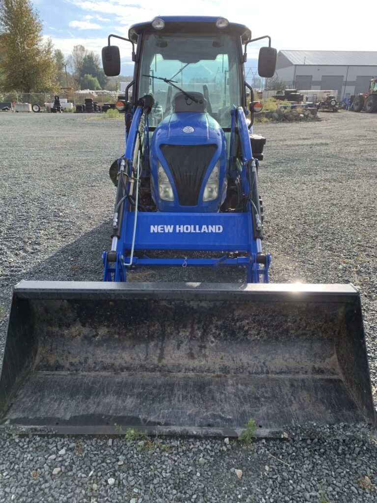 Front of New Holland Tractor