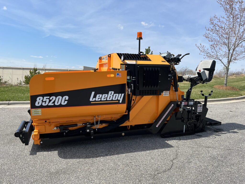 Side of LeeBoy 8520C Paver