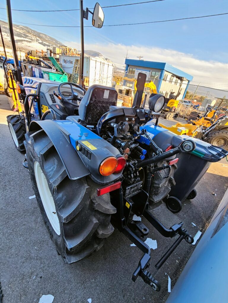 Rear Left of New Holland T4.80V