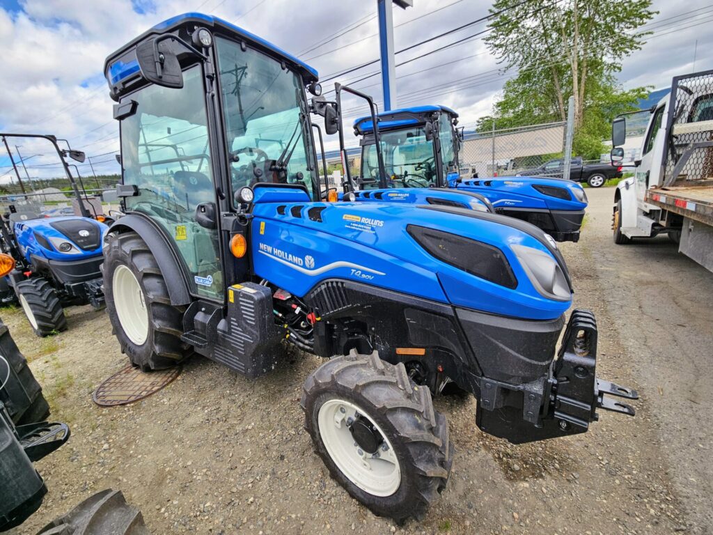 Right Front of New Holland T4.90V