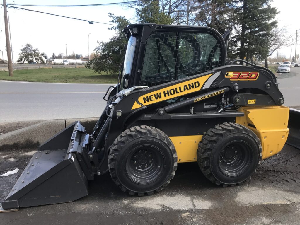 Right Side of New Holland L320