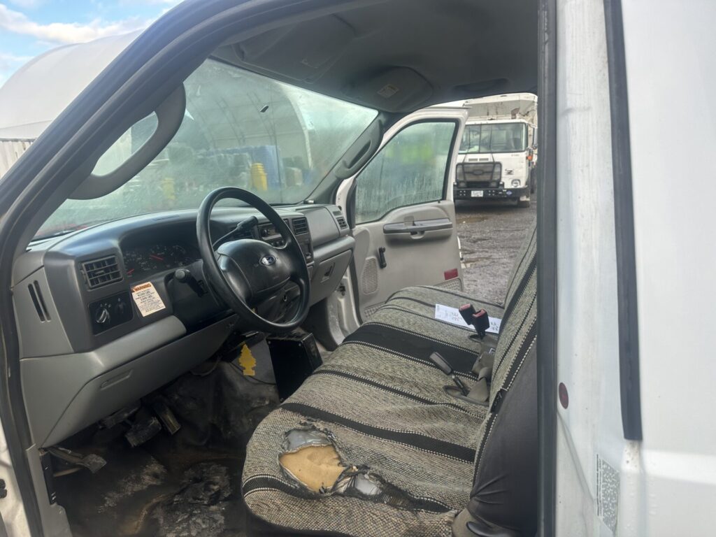 Cab of Haul All Truck