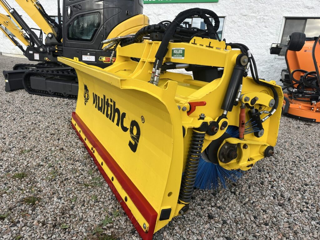 Front Right of Multihog Combi Snow Plough/Brush