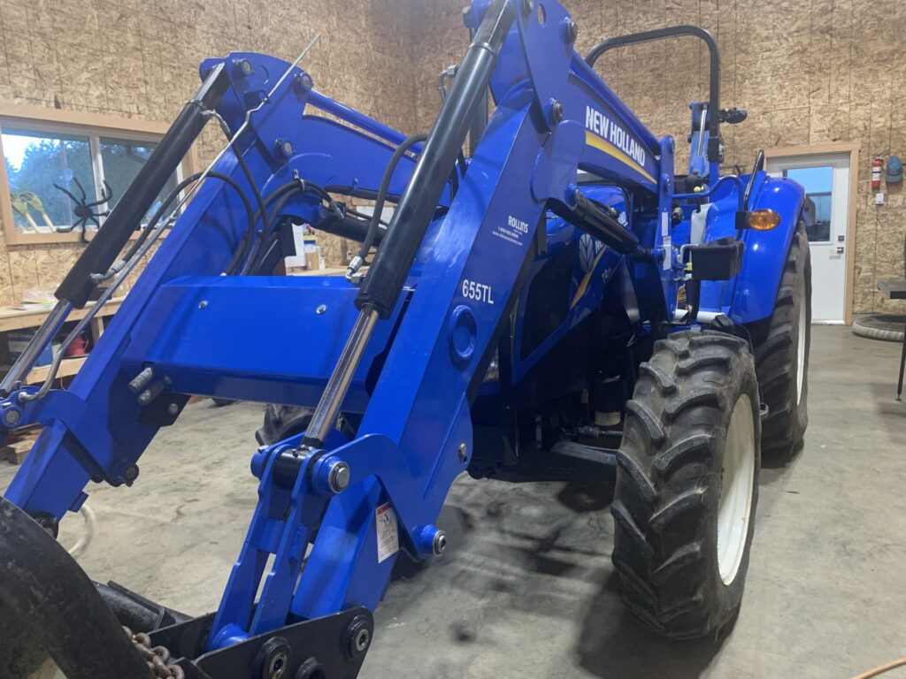 Front Side of New Holland T4.75