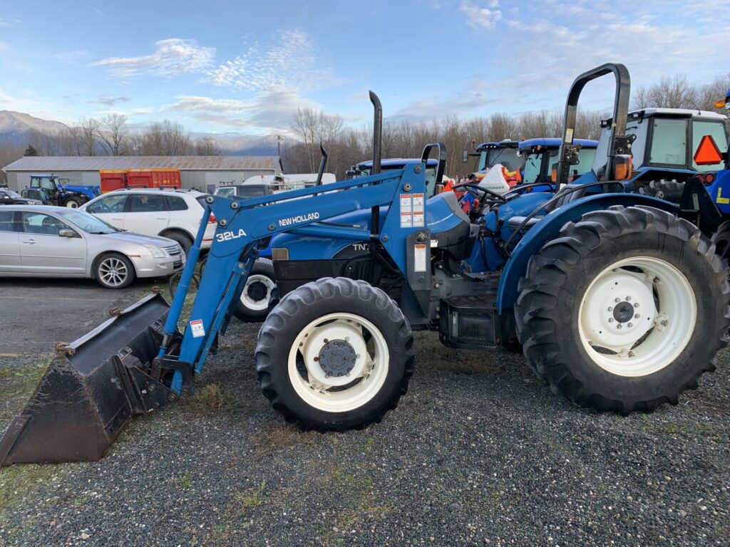 Left Side of New Holland TN75