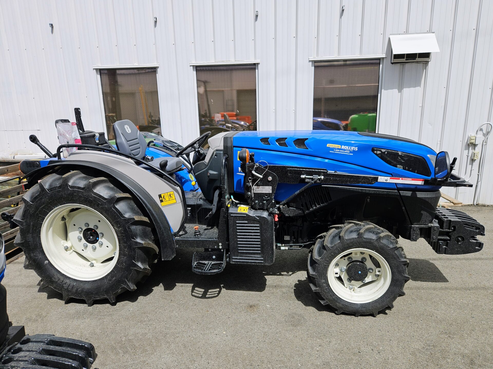 Right Side of New Holland T4.80V