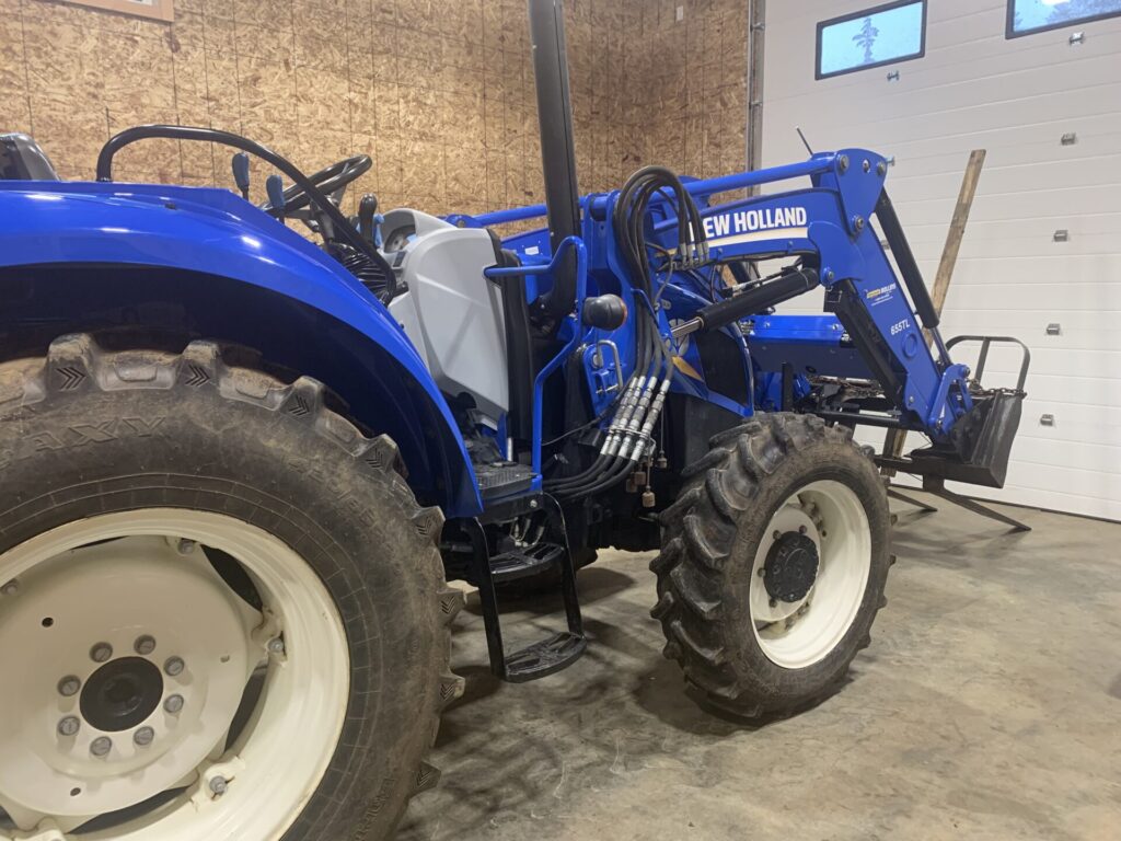 Right Side of New Holland T4.75