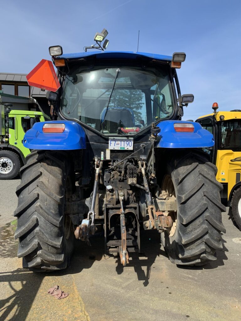 Rear of Ford Tractor