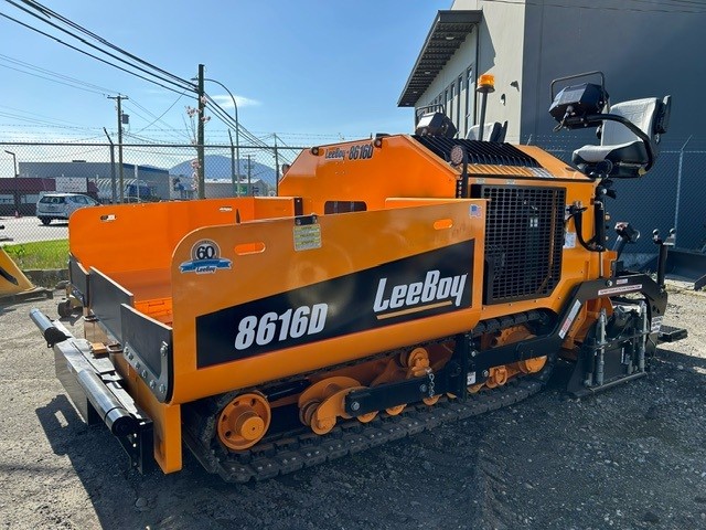 Right Side of LeeBoy Paving Equipment 8616D