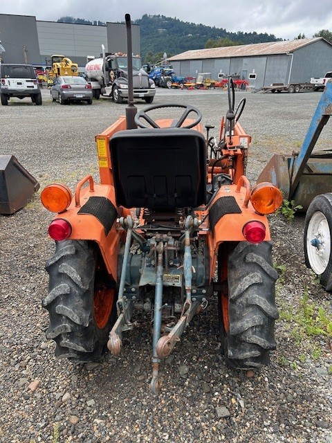 Rear of Kubota Tractor