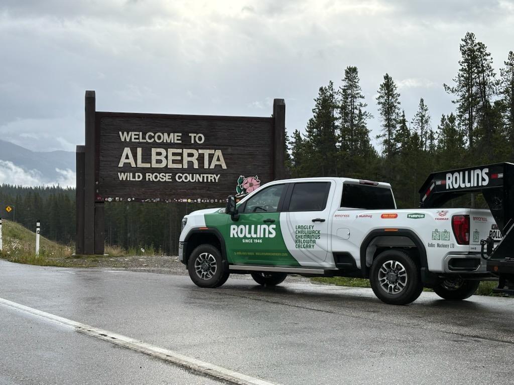 Rollins Truck in Calgary