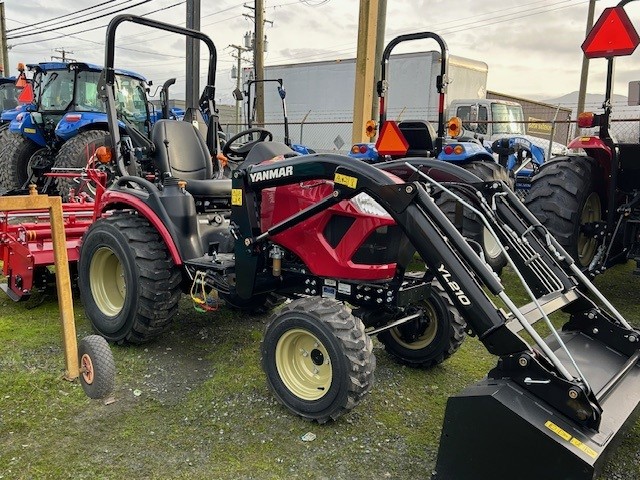 Left Side of Yanmar Tractor