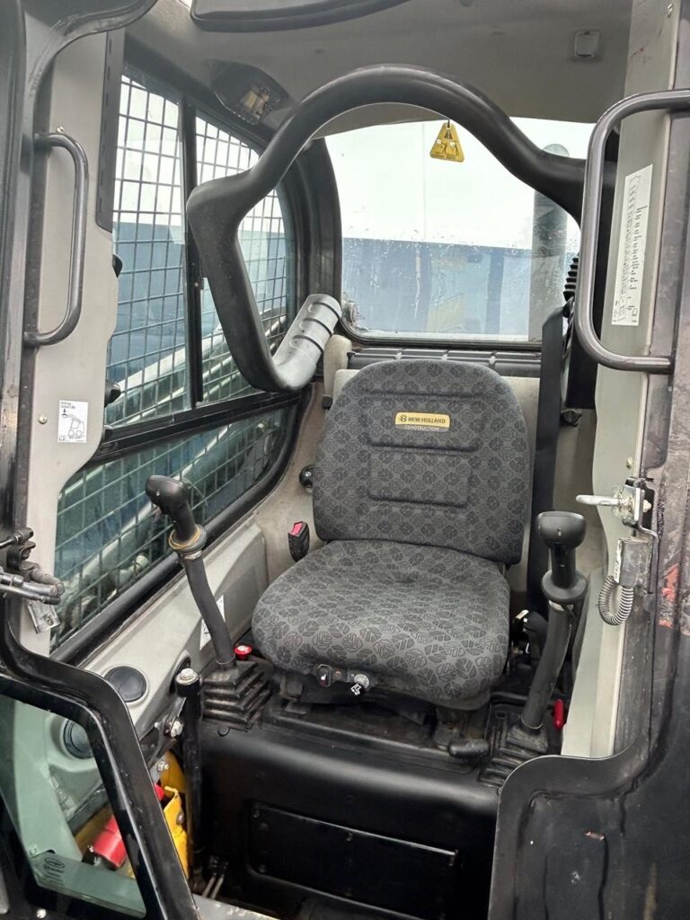 Inside of New Holland L320