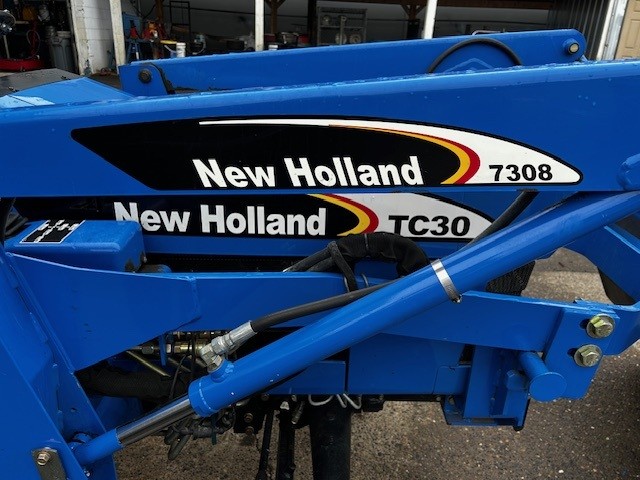 Side of New Holland Loader