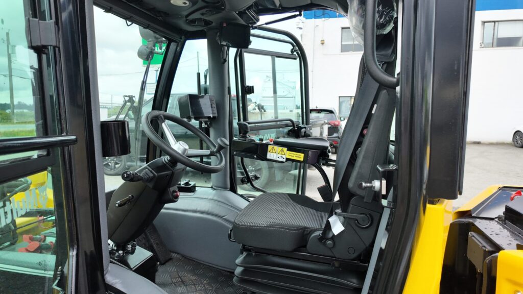 Inside Cab of Multihog