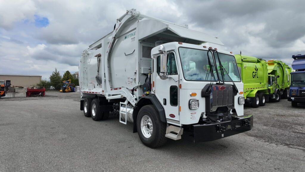 Front Left of Labrie Wittke Front End Loader