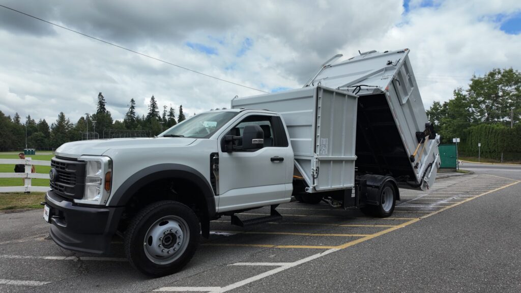 Haul-All Truck Dumping