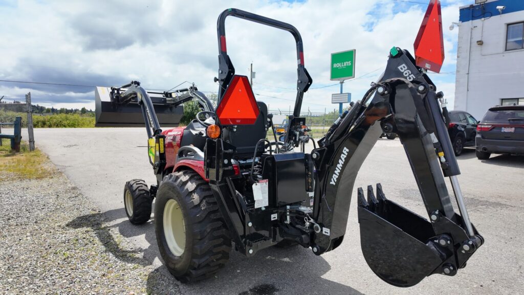 Back left of Yanmar Tractor