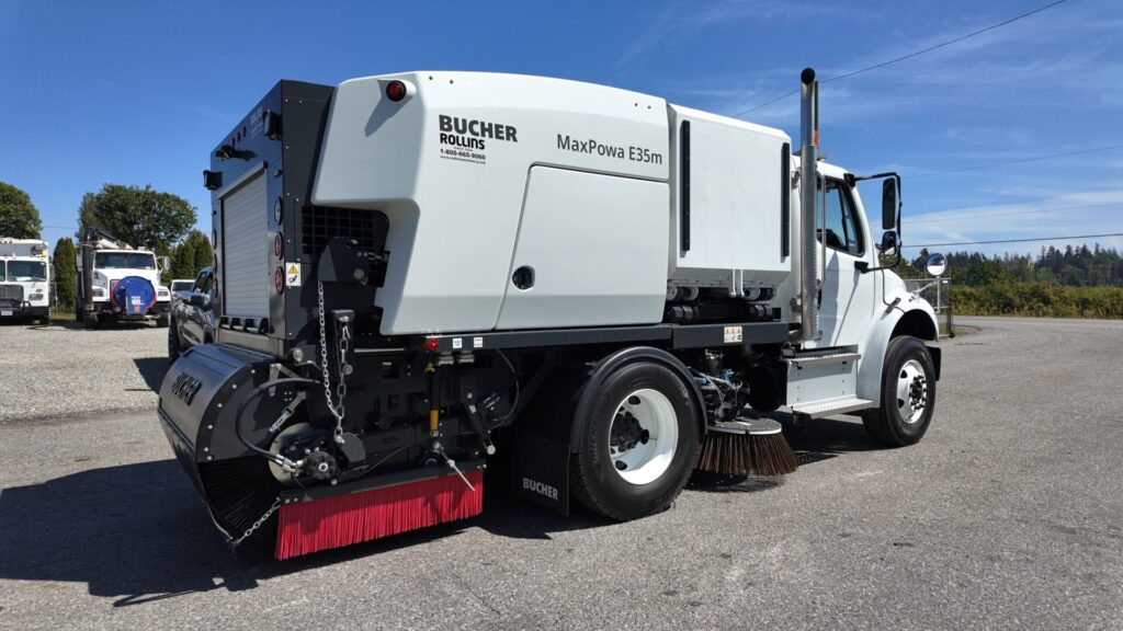 Right Rear of Bucher E35M