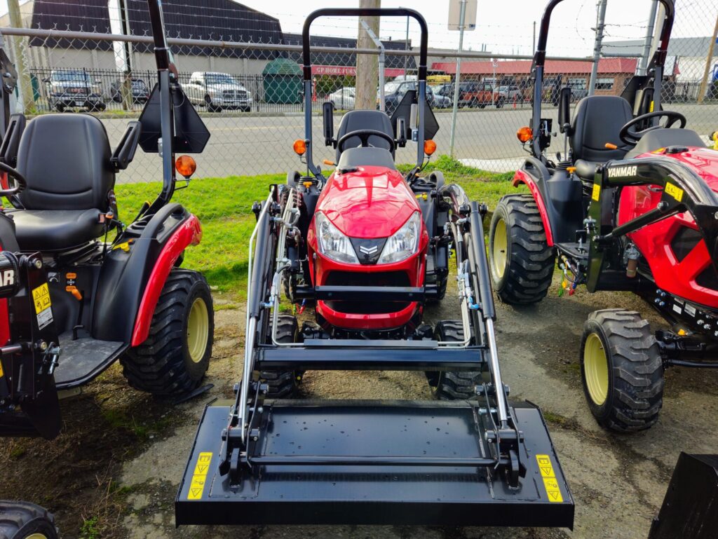 Front of Yanmar SA223