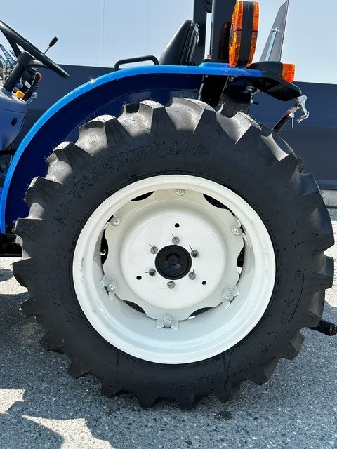 Back Right Tire of New Holland Tractor