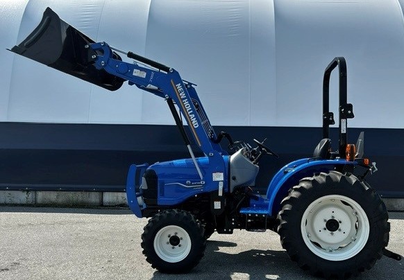 Right Side of New Holland Tractor