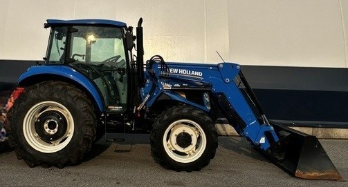 Side of New Holland Tractor
