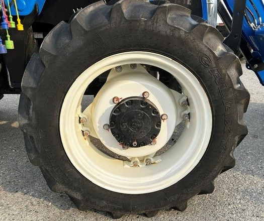 Tires of New Holland Tractor