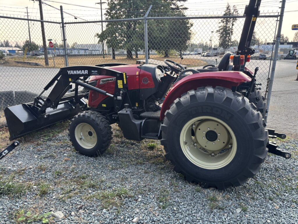 Left Side of Yanmar Tractor